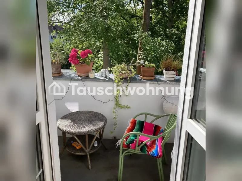 Tauschwohnung: Gemütliche Wohnung mit Blick ins Grüne, S1 vor der Tür — photo 1